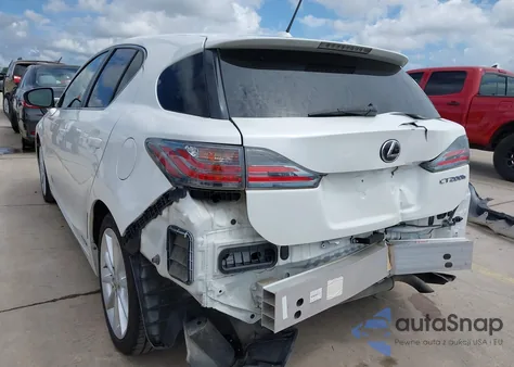 2012 Lexus Ct 200H Premium из США, поврежденный, VIN JTHKD5BHXC2054717